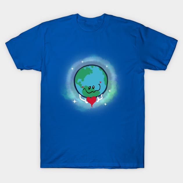 Love the Earth Day T-Shirt by Mejanzen